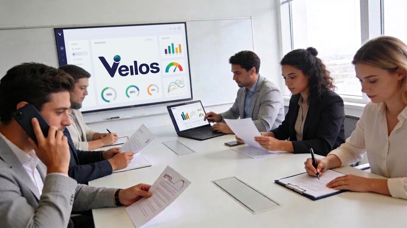 Team around a work table